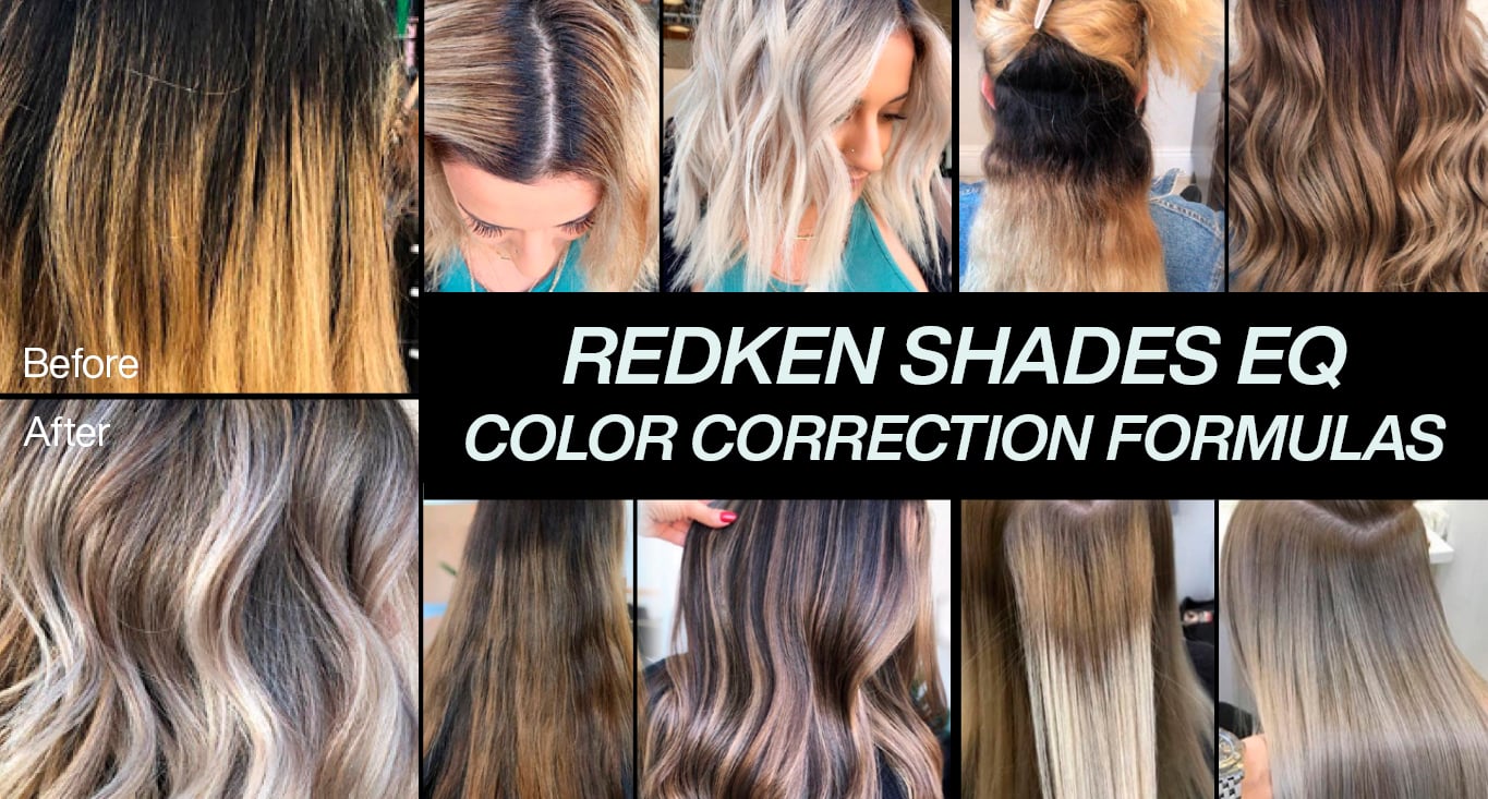 Redken Shades Eq Color Chart Guide For Hair Professionals