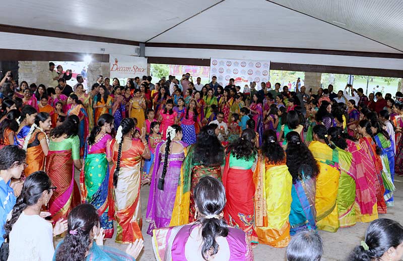 Chicago Telangana Association 17th Bathukamma festival celebrations in Chicagoland